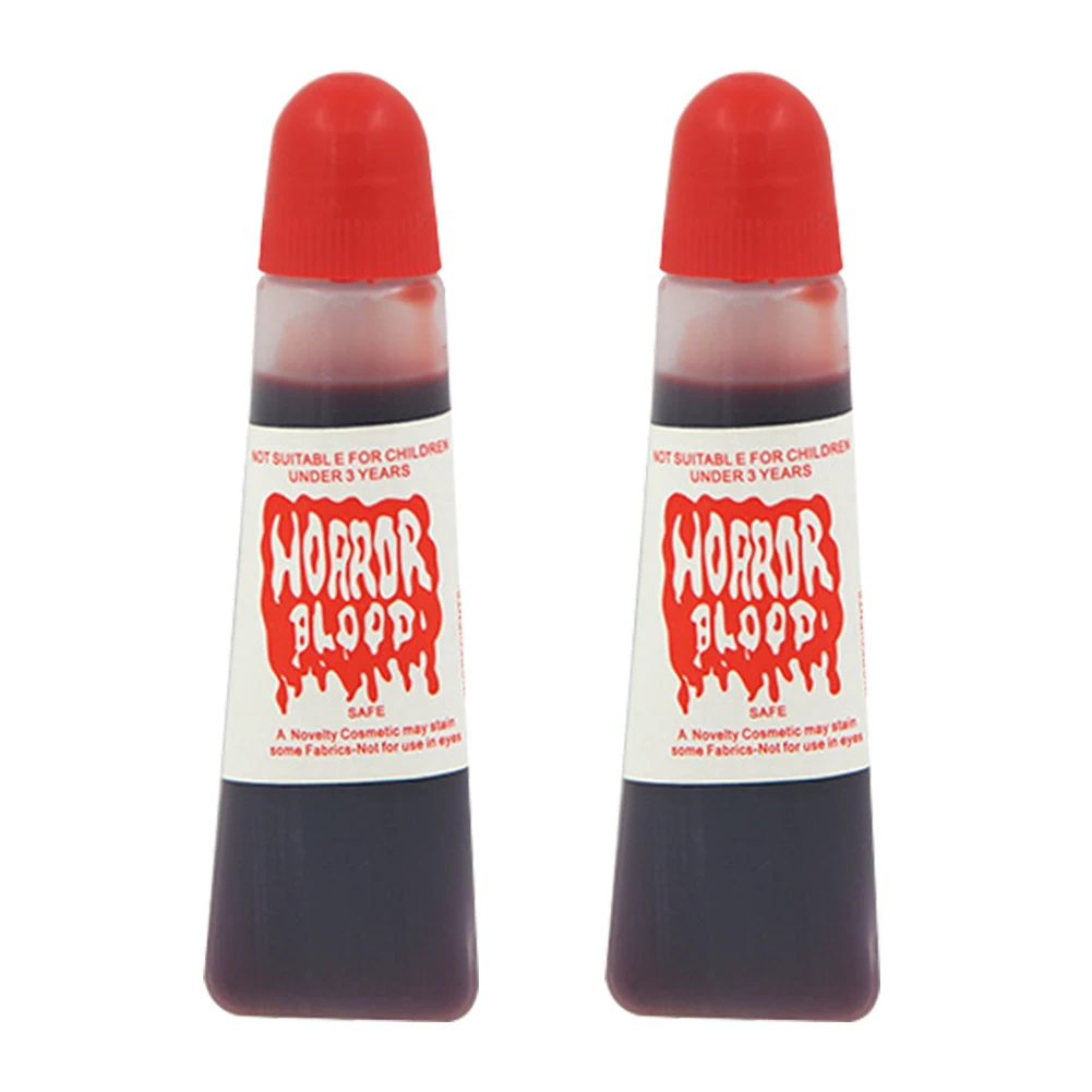 2 шт. костюм ужаса искусственный реалистичный плазма поддельный Гель для макияжа