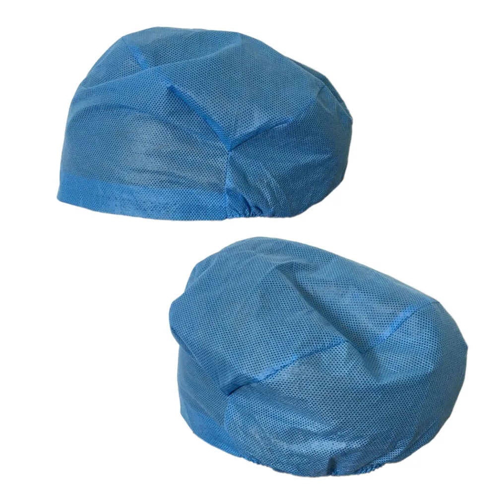 100 шт./лот высокое качество pp Non сплетенная ткань колпачки Шапки| |