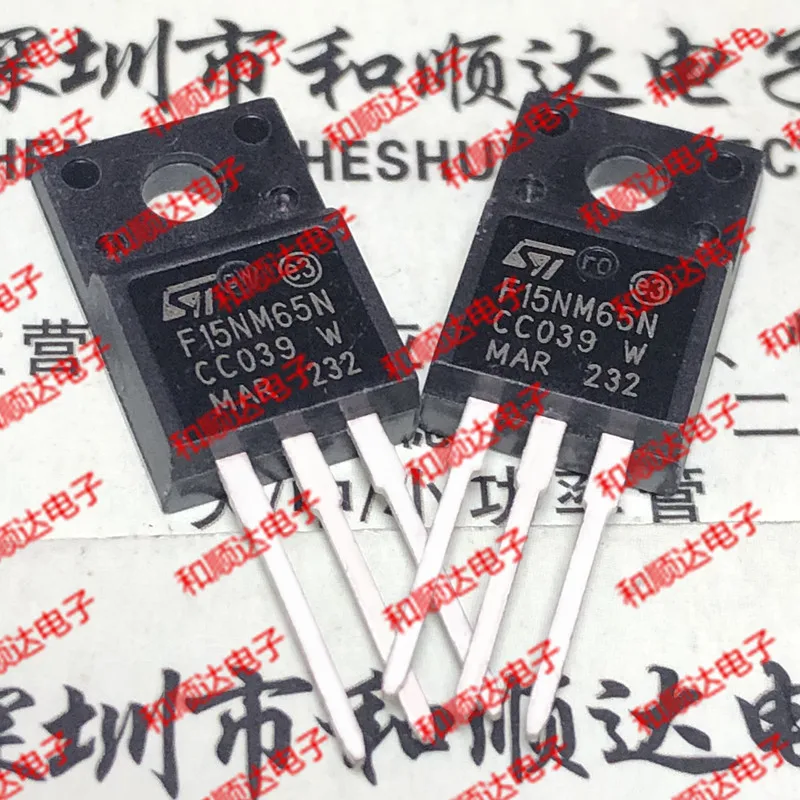 

10pcs / lot 15NM65N STF15NM65N new stock TO-220F 650V 15.5A