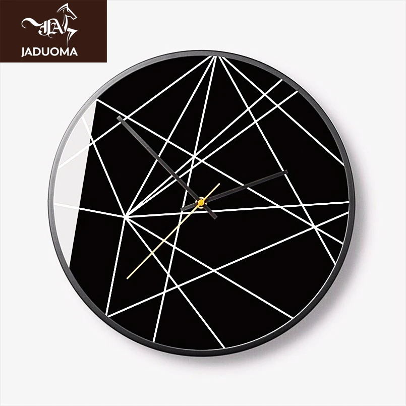 

JADUOMA 3D настенные часы 3D декоративные кварцевые часы для дома большие настенные часы современный дизайн бесшумный механизм настенные часы у...