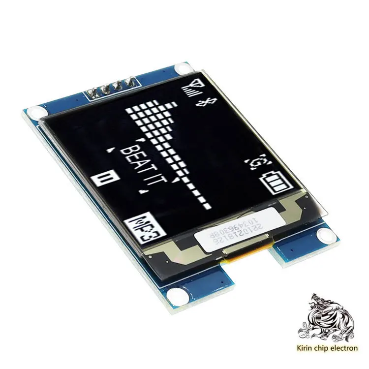 OLED дисплей 1 5 дюйма 2 шт./лот экран 128128 интерфейс IIC ssd13271.5 дюймовый ЖК OLED|Хранилища