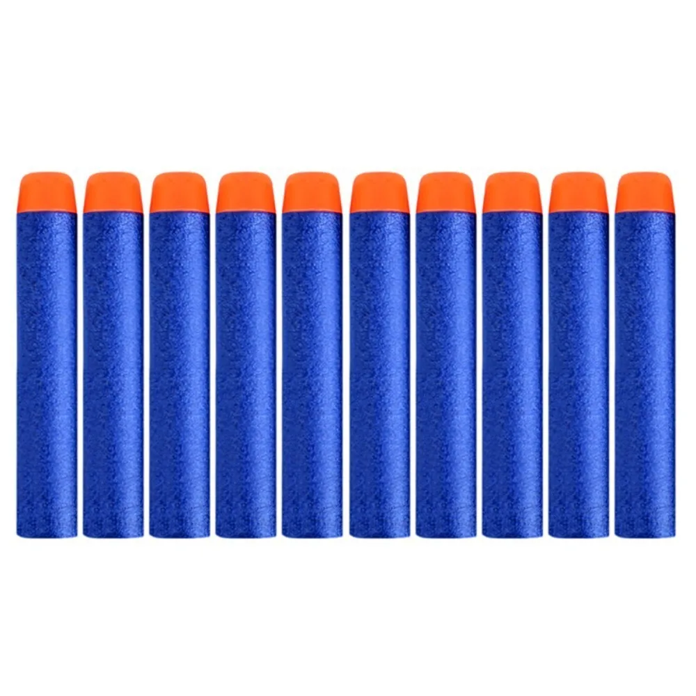 100 шт для пуль Nerf, мягкая полая головка 7,2 см, запасная игрушка дартс, пули для пуль серии Nerf, бластеры, рождественский подарок для детей