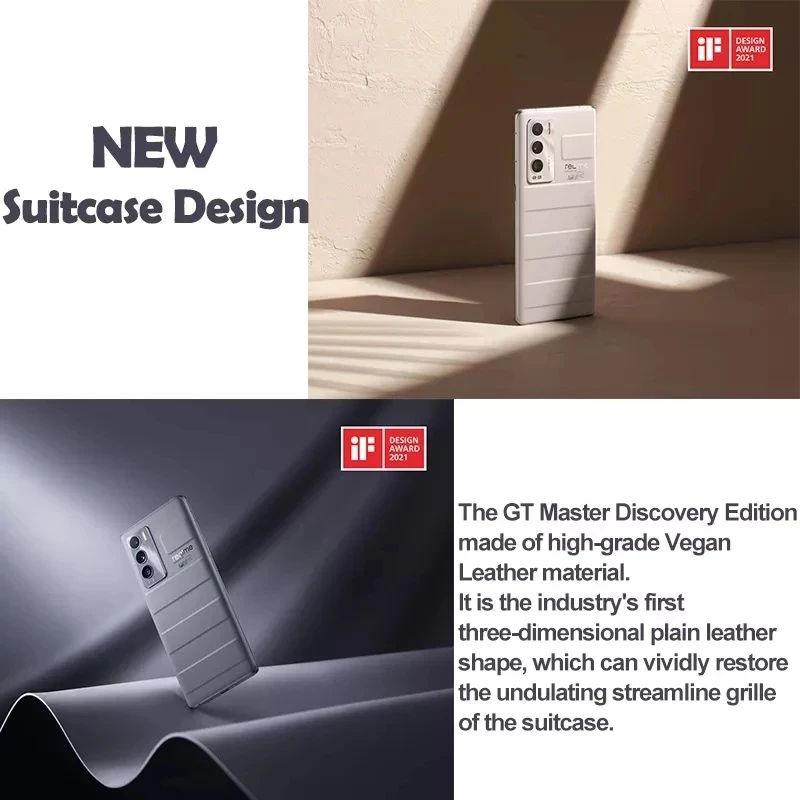 realme gt master explore edition 5g mobile phone 6 55 120hz amoled curved screen snapdragon 870 5g octa core 50mp triple camera free global shipping