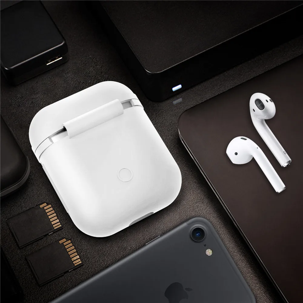 Мягкий силиконовый чехол, наушники для Apple Airpods, Bluetooth, беспроводные наушники, коробка для телефона Air Pods, вкладыши наушников, сумка