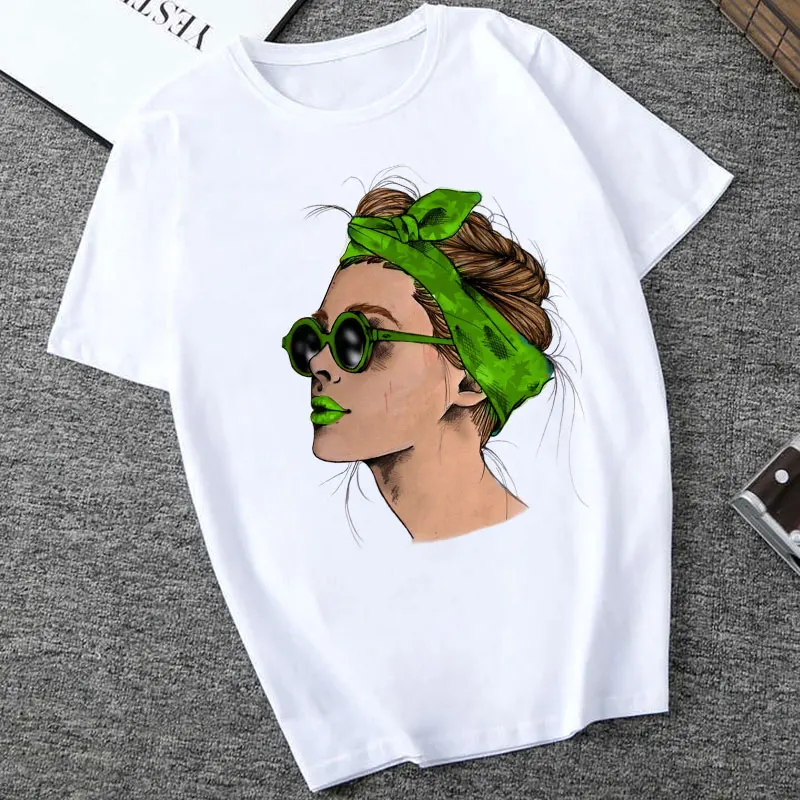 

Summer 2020 Harajuku Fashion Cool Print Female T Shirt Leisure Streetwear Aesthetic TShirt Trend Thin Section Comfortable ShirtT
