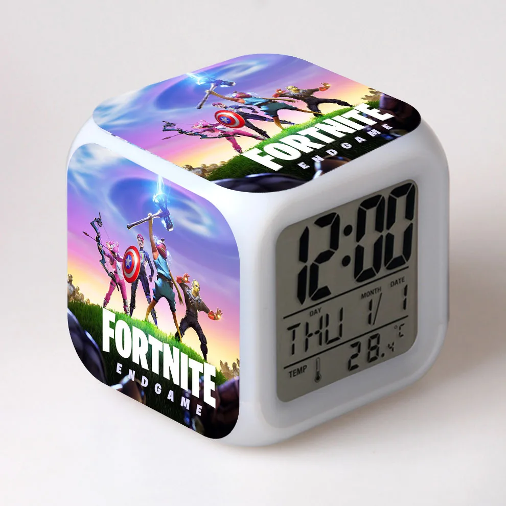 clock Для друзей горячая Будильник Светодиодный светильник Klokken ЖК-дисплей часы Relogio De Mesa настольные пластиковые Reloj - Цвет: clock