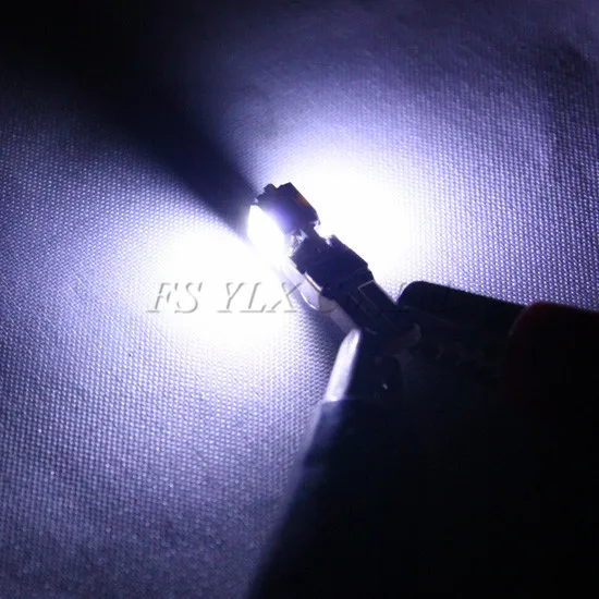 FSYLX Автомобильный светодиодный светильник 73 74 T5 2SMD 5050 canbus для приборной панели