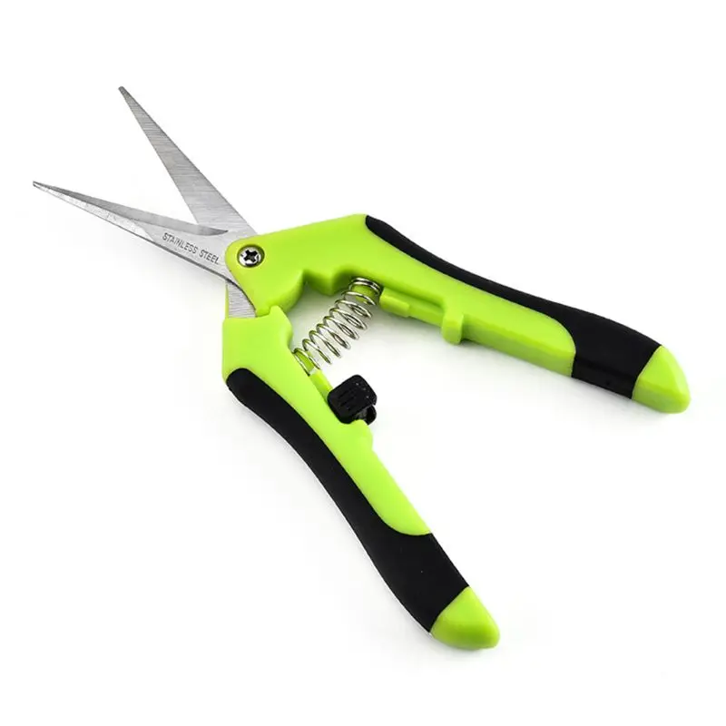 

Garden Pruning Shears Stainless Steel Pruning Tools Hand Pruner Cutter Grape Fruit Picking Weed Household Pruner wholesales