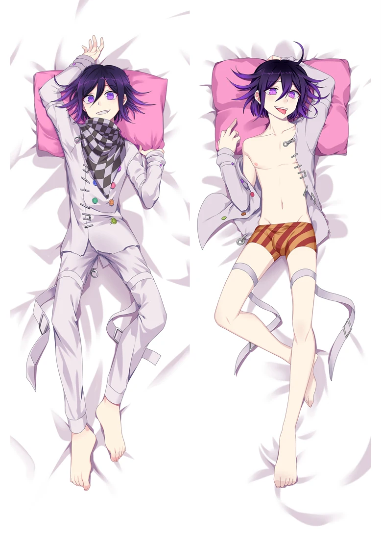 

Danganronpa V3 Kokichi Oma Dakimakura Double-sided Hugging Body Pillowcase Throw Pillow Case Cover Collection Gifts