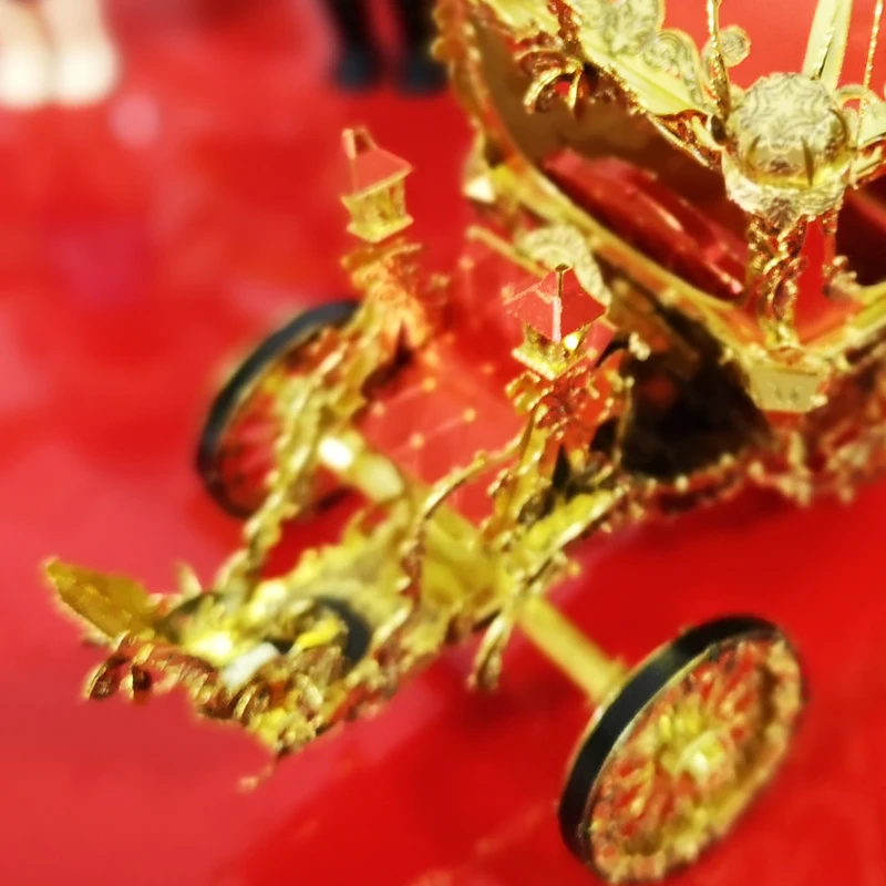 Металлическая сборная 3D головоломка Piececool 216 деталей 4 листа креативные подарки