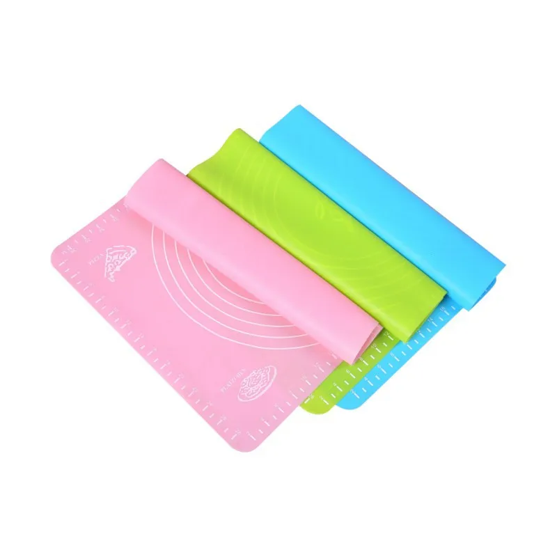 YIBO силиконовый коврик для раскатки теста утолщенный без вкуса кухонные