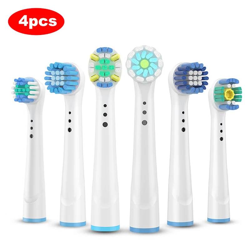 

4 шт. сменные насадки для зубных щеток Oral B для Oral B Electric Advance Pro Health Triumph 3D Excel Vitality Oral B