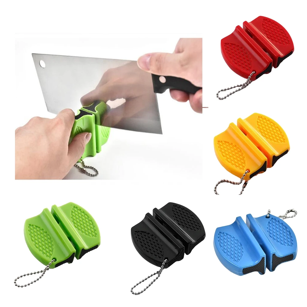 Небольшая точилка для ножей кухонный точильный камень бытовой инструмент