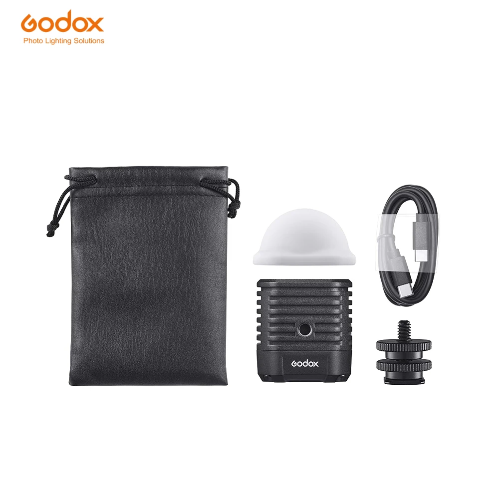 

Godox WL4B LED Light Photography Lamp Fill 5600K 100ft Waterproof Support With Mobile APP CRI / TLCI 97 13 FX Effects Lighting