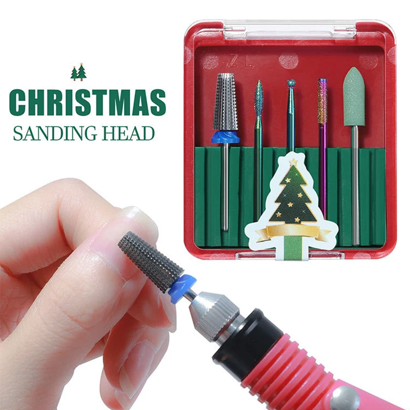 

Набор из 5 сменных электрических фрез для ногтей, шлифовальный аппарат для маникюра и нейл-арта «сделай сам», набор для полировки и полировк...