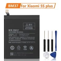 replacement battery bm37 for xiaomi mi 5s plus 5splus 100 new phone battery 3800mah