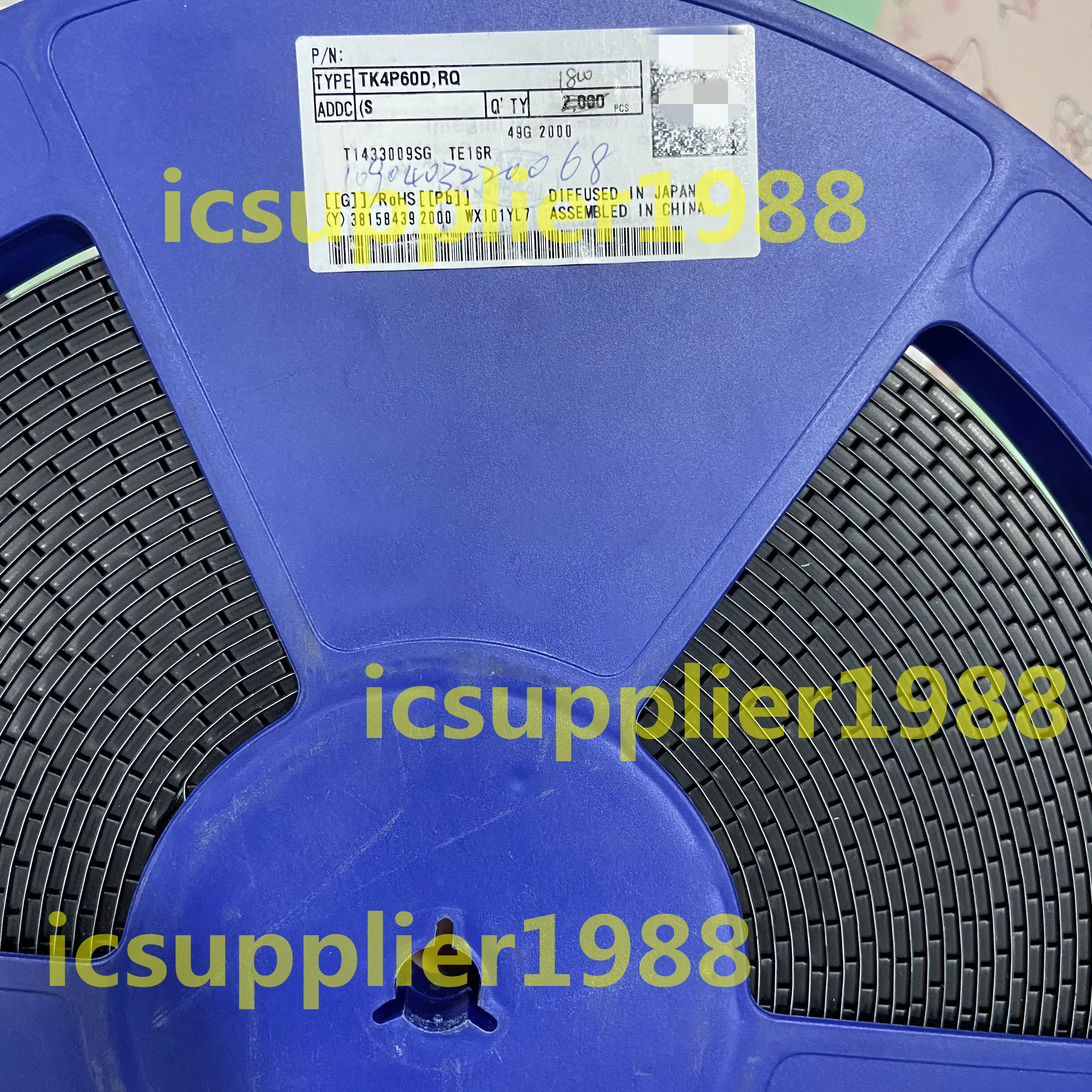 TK4P60D TK4P60DA TK4P60DB (T6RSS-Q) MOSFET N-CH 600V TO252 DPAK 10 шт./лот RQ | Мобильные телефоны и аксессуары