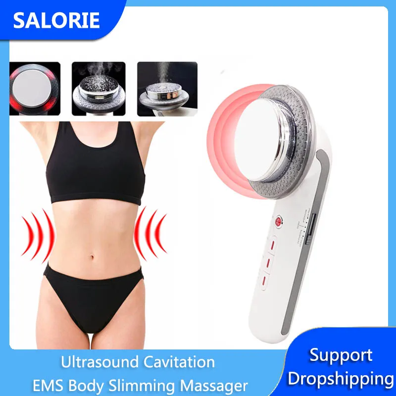Ультразвуковая кавитация EMS массажер для похудения тела Гальваническая