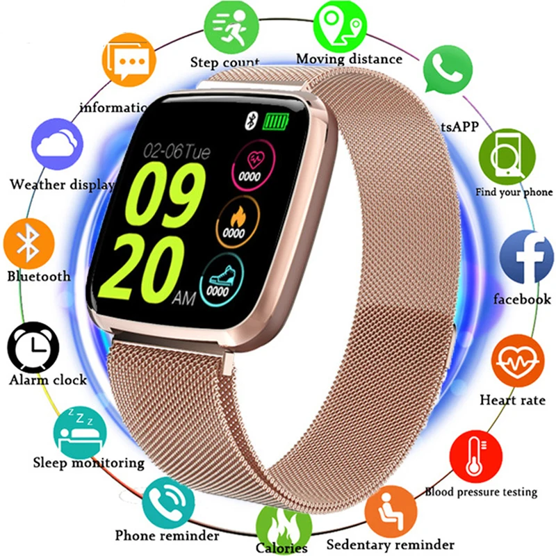 S7 Смарт часы пульсометр Монитор артериального давления открытый спортивный