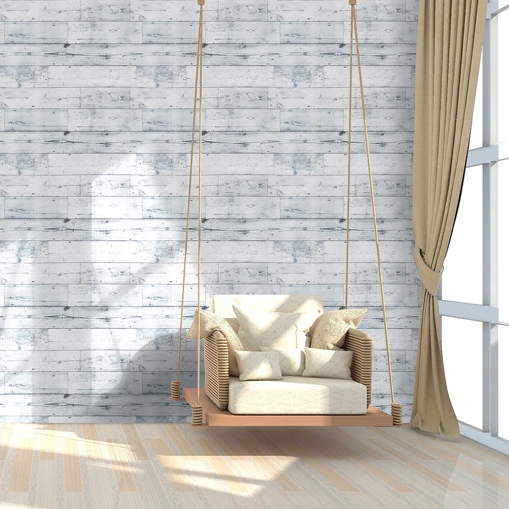 Пилинг и палочка деревянная настенная бумага в скандинавском стиле виниловая