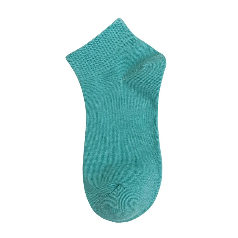 20 шт. = 10 пар носков оптовая продажа однотонные мягкие дышащие женские