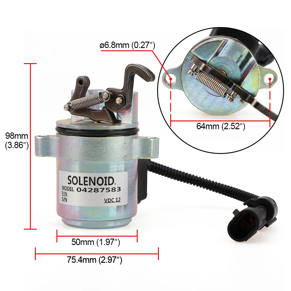 04287583 0428-7583 0428-7116 Φ 12V для Deutz 1011 / 2011 NEW YC101567 |