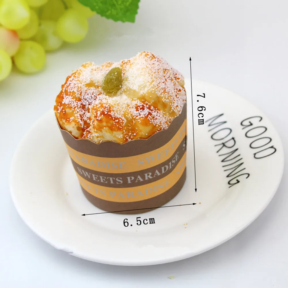 

Display Bread Squishy Slow Rising Cream Scented Decompression Toys Decoration It Stress Free Shipping Toy Antistres