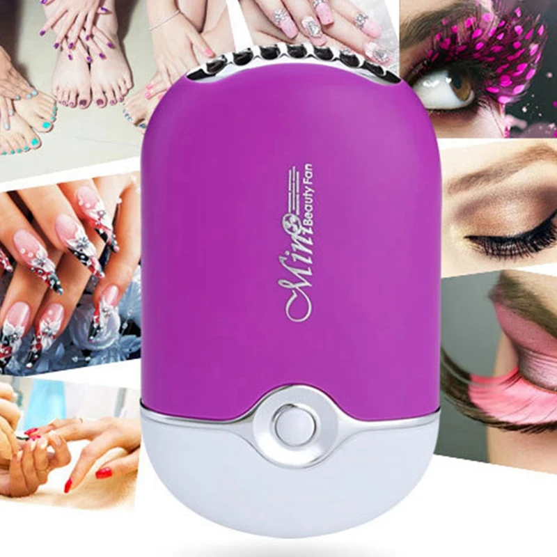 

Bladeless Drier Fan Rechargeable Electric Handheld Cooling for Eyelash