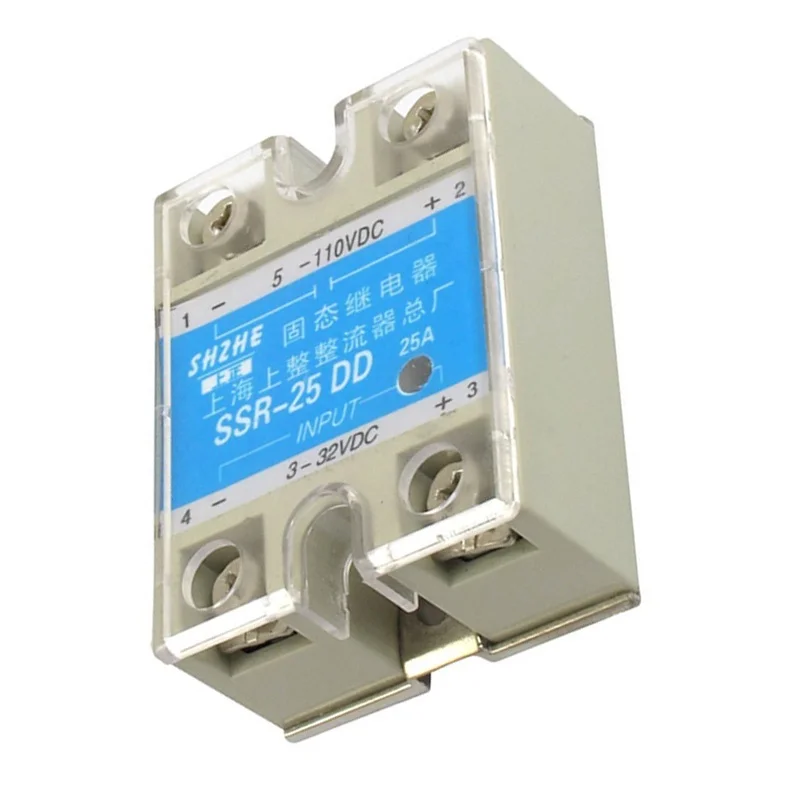 SSR 25 DD DC твердотельный релейный модуль 3 32 V 5 110 DC|Реле| |