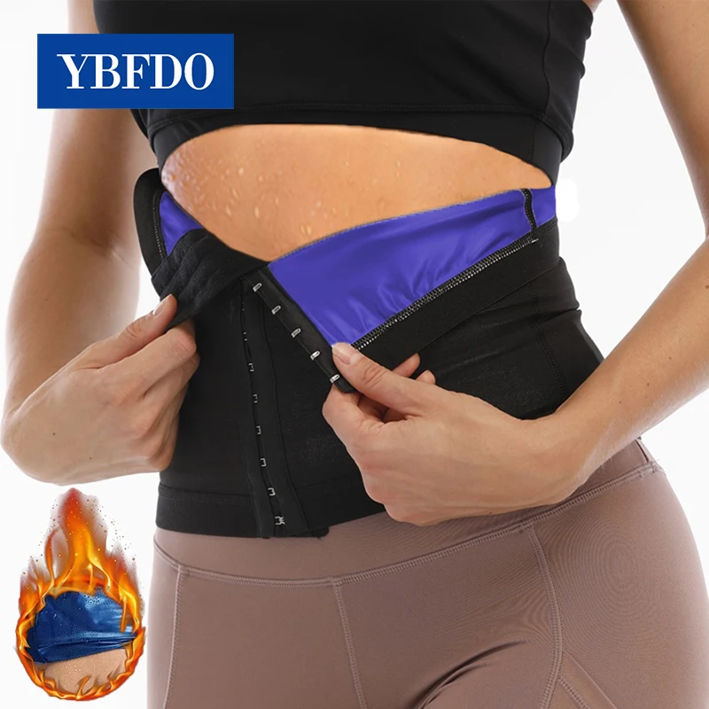 

YBFDO 2021 новый женский ремень для пота, пояс для бега, спортивный пояс для сауны, пояс для талии, пояс для живота, для тренировок на теле