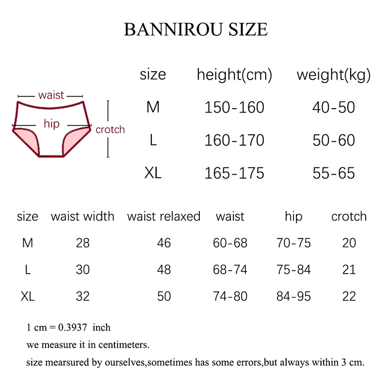 1 шт. женское нижнее белье BANNIROU 2021|Женские трусики| |