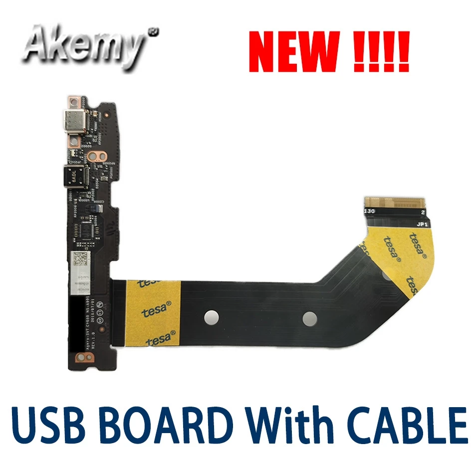 

Новый оригинальный для lenovo 910-13IKB USB-плата с кабелем NS-A901 DA30000H420 Полное тестирование Бесплатная доставка