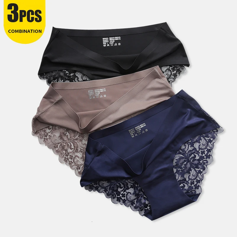 Лидер продаж сетчатые трусики Комплект Для женщин кружевное женское белье