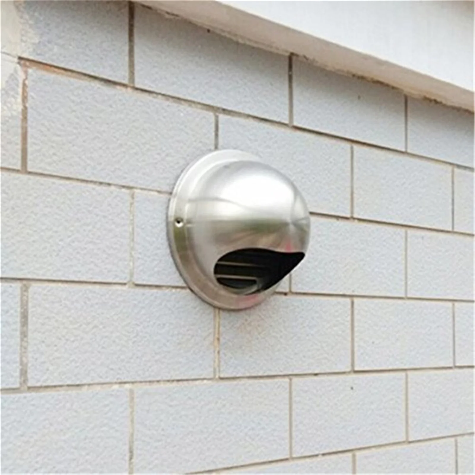 

Ducting Ventilation Exhaust Grille Cover, Stainless Steel Wall Ceiling Air Vent, Outlet Heating Cooling Vent Cap Waterproof,