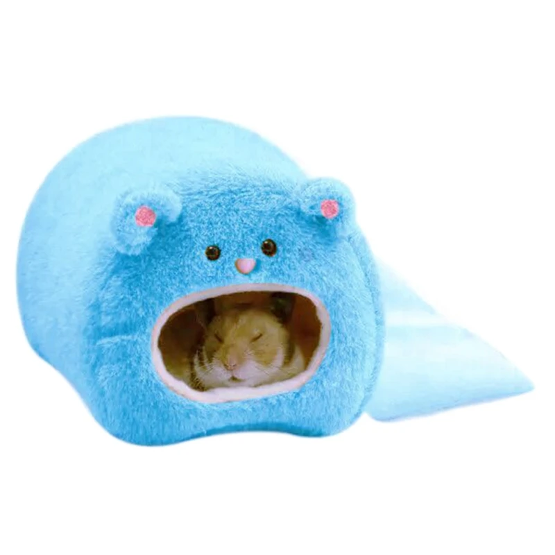 Симпатичные крысы хомяк Зимняя Теплая Флисовая подвесная клетка гамак