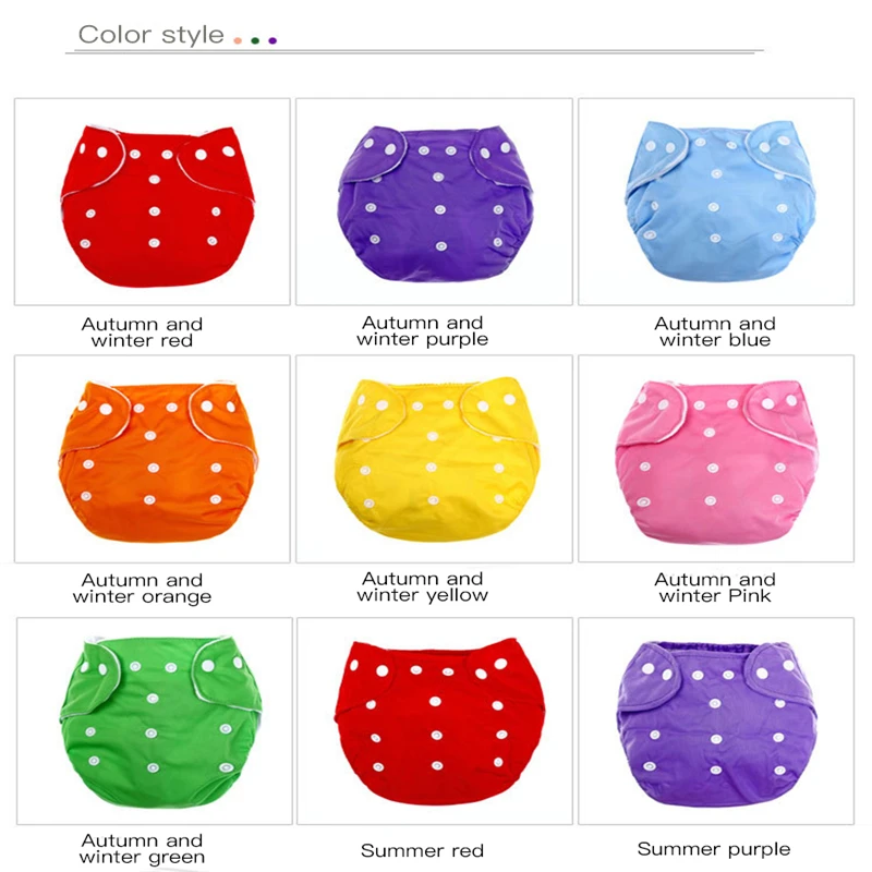 

Baby Cotton Training Pants Panties Baby Diapers Reusable Cloth Diaper Nappies Washable Infants Children Underwear Nappy Changing