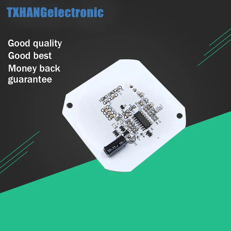 7 Вт датчик радара человека Светодиодный ная плата SMD Smart Light Control DC 16V-28V diy electronics |