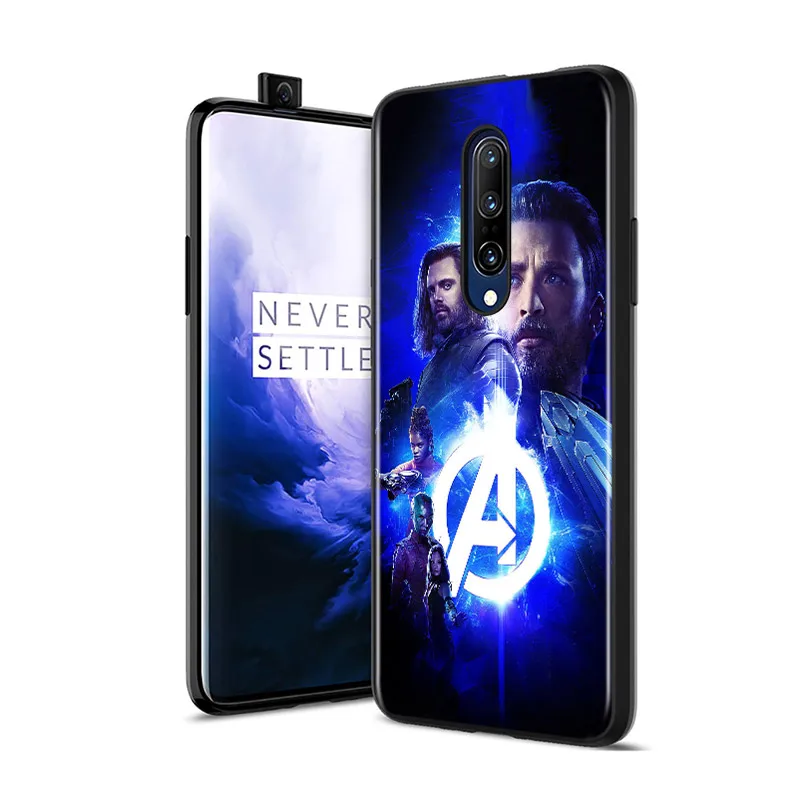 silicone cover avengers captain america for oneplus nord n10 n100 8t 7t 6t 5t 8 7 6 pro plus phone case shell coque free global shipping