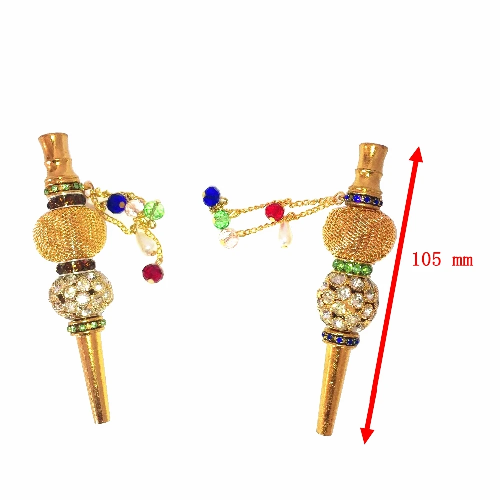 Инкрустированные ювелирные изделия ручной работы для кальяна металлические