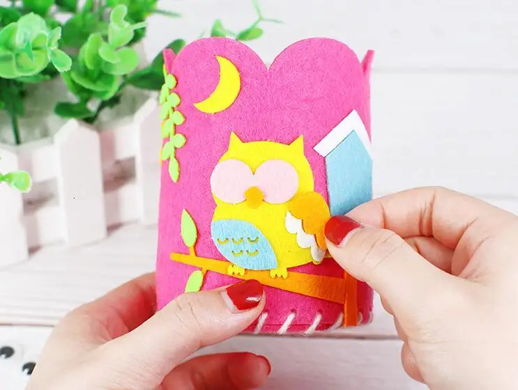5 шт./компл. Дети DIY ремесло карандаш держатель Развивающие игрушки для детей