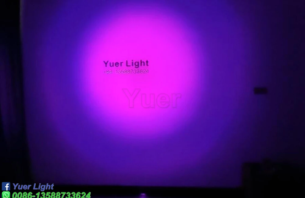 Светодиодный водонепроницаемый прожектор 6 в 1 RGBWAUV 10 шт./лот сценический DMX512 для