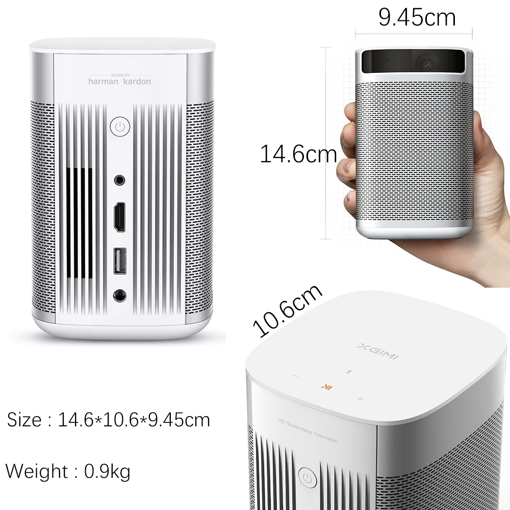 XGIMI Mogo Pro мини проектор Full HD 1080P Android 9 0 светодиодный 3D DLP карманный домашний