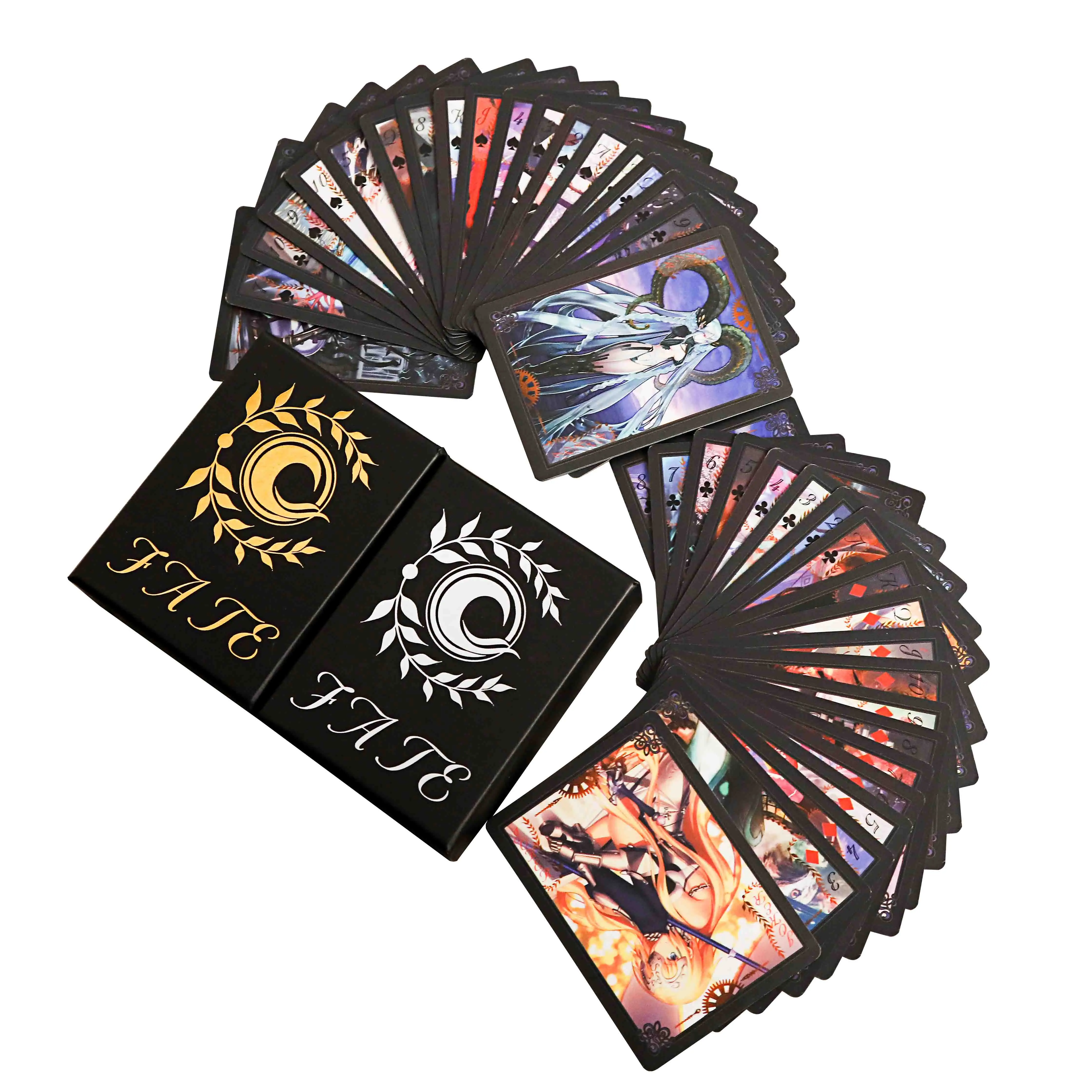Fate/Grand Order FGO игральные карты окружающие Saber Cartoon Tarot карточные игрушки|Игровые