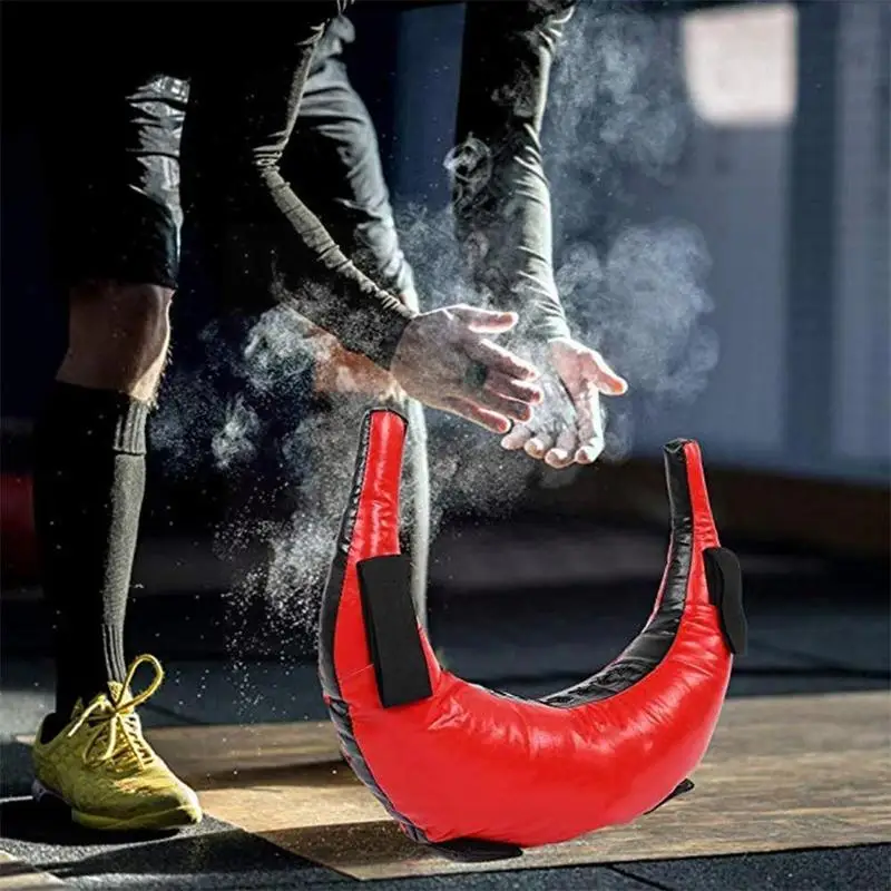 

Fitness Sandbag Bag Portable Weight-bearing Fitness Muscle Sandbag Sandbag Horn Exercise Training Bag B5X3