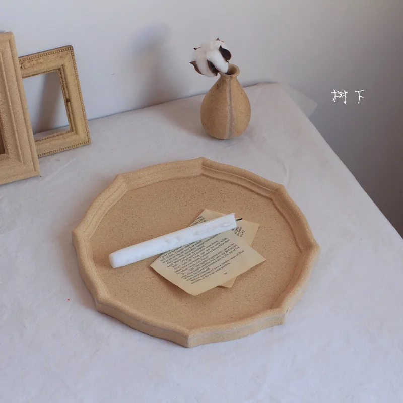 

Ins популярные опилки пластины ювелирных изделий столовые приборы Coaster кухонное украшение для дома реквизит для фотосессии