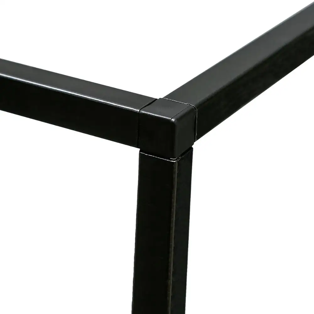 Черный/белый 5 ярусов из углеродистой стали сверхмощные полки для хранения