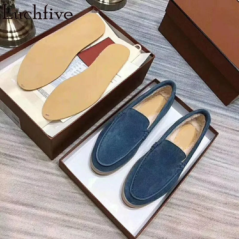 style 5 Популярная шерстяная обувь на плоской подошве; женская обувь с круглым носком и кисточками; Лоферы без застежки; цвет бежевый, черный; женская обувь; Zapatos De Mujer - Цвет: style 5