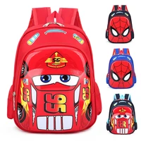 disney frozen backpack spiderman cars children cartoon anime childrens bag figure girl boy pattern kindergarten schoolbag gift