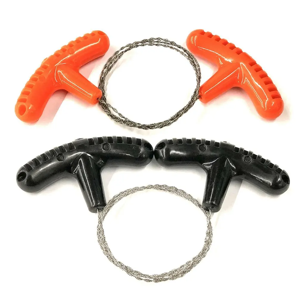 

Durable Outdoor Durable PP Handle Mini Pocket Saw Outdoor Mountaineering Survival Line Saw Small Stainless Steel Silk SawHOT