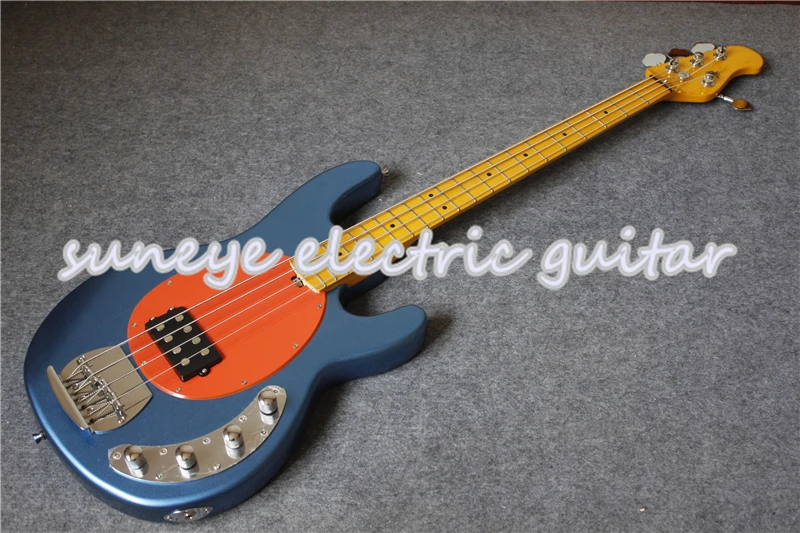 Материал синяя глянцевая отделка музыка человек струна луч электрический бас